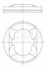 MAHLE ORIGINAL 001 38 00 Piston